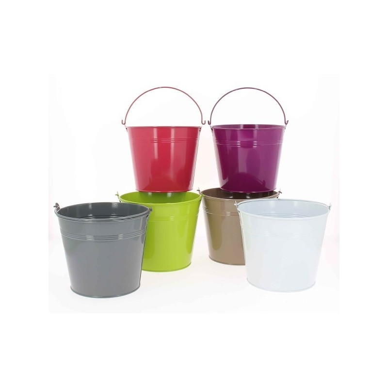 ZINC-SEAU couleur 017cm à la pièce