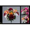 FL.ROSE OEILLET 16 tiges H54CM les 12P