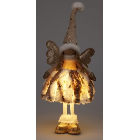POUPEE ANGE OR DEBOUT LED 50CM à la pièce