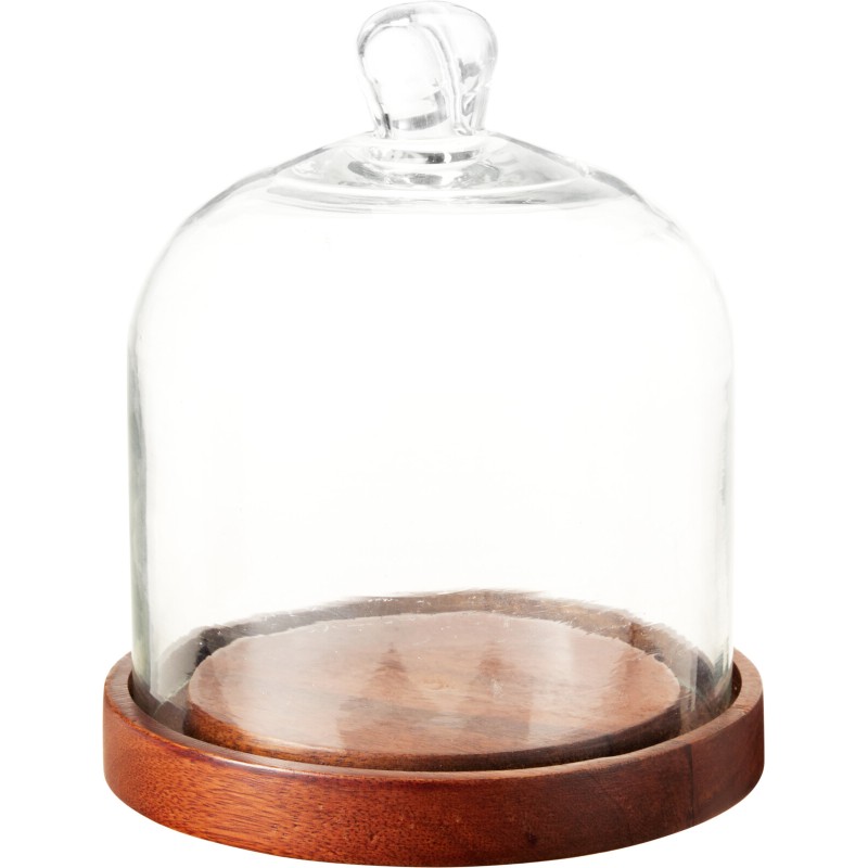 VERRE CLOCHE A GATEAU Ø15 H18CM les 4P