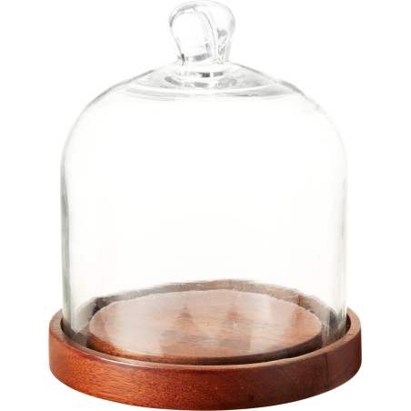 VERRE CLOCHE A GATEAU Ø15 H18CM les 4P