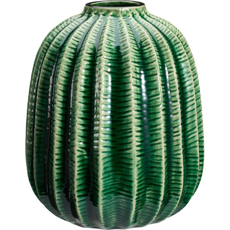 VASE VERT DOLOMITE H23CM les 3P