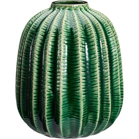 VASE VERT DOLOMITE H23CM les 3P