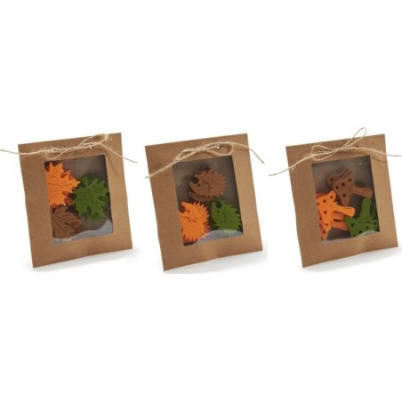 DECO FEUTRINE AUTOMNE ASSORT.les 3P