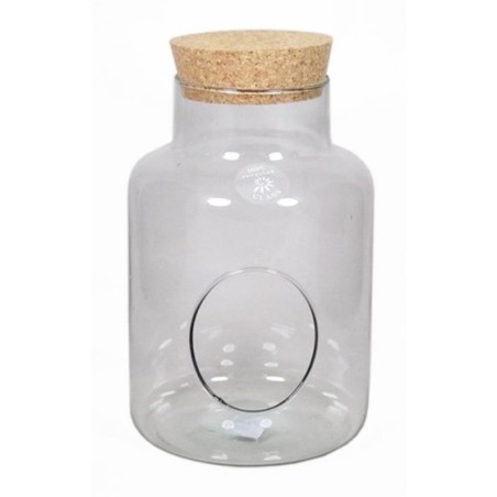 VERRE BOUTEILLE OUVERTE + LIEGE 010.5 H25CM/4P