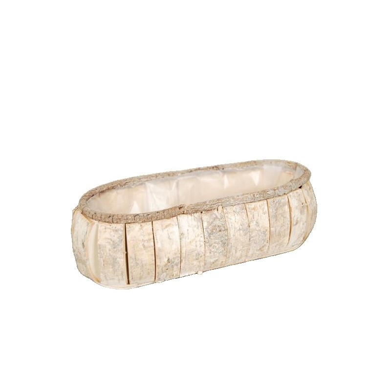 JARDINIERE BOIS 32X13 H07.5CM à la pièce