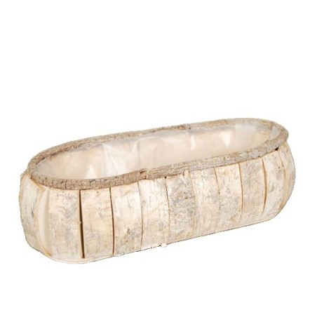 JARDINIERE BOIS 32X13 H07.5CM à la pièce