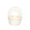 CORBEILLE OSIER NATUREL RONDE SET 3P