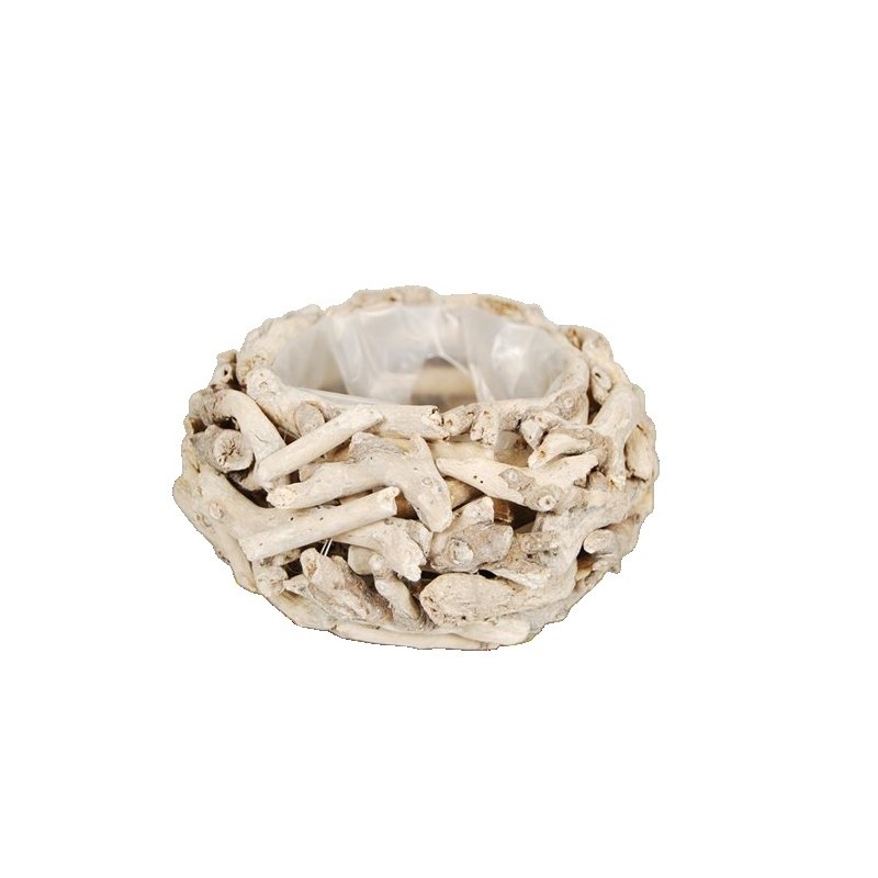 COUPE BOULE MORCEAU BOIS 021 H15CM pièce