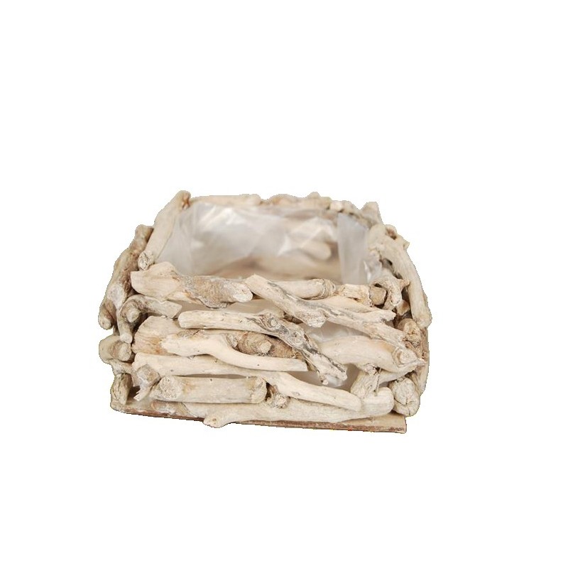 COUPE CARRE MORCEAU BOIS 30X30CM pièce
