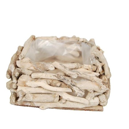 COUPE CARRE MORCEAU BOIS 30X30CM pièce