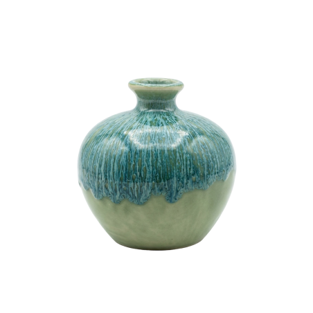 VASE table DORIS vert 09 H09CM les 6P