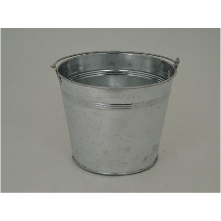 ZINC-SEAU NATUREL 015CM à la pièce