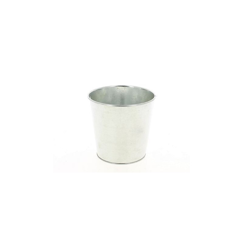 ZINC-POT NATUREL 013CM à la pièce