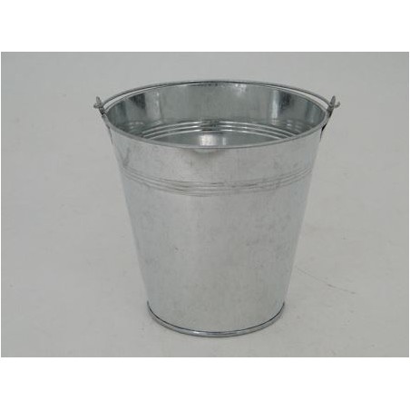 ZINC-SEAU NATUREL 013CM à la pièce