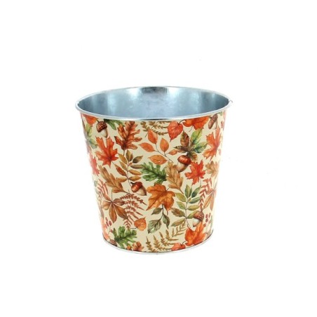 ZINC-POT AUTOMNE 011.5 H9.5CM les 12P
