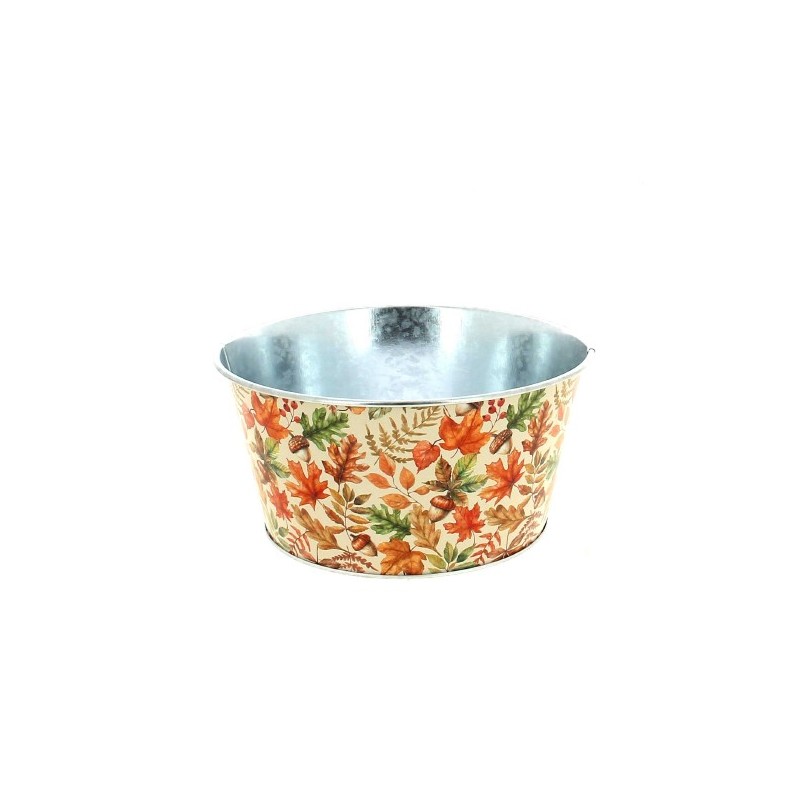 ZINC-COUPE AUTOMNE 019.5 H10CM les 12P