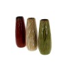 VASE RAYE OR VERNIS 06 H15.5CM les 12P
