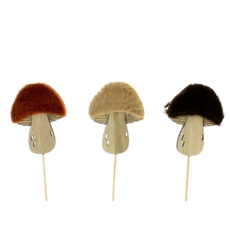 CHAMPIGNON BOIS & FOURRURE les 12P