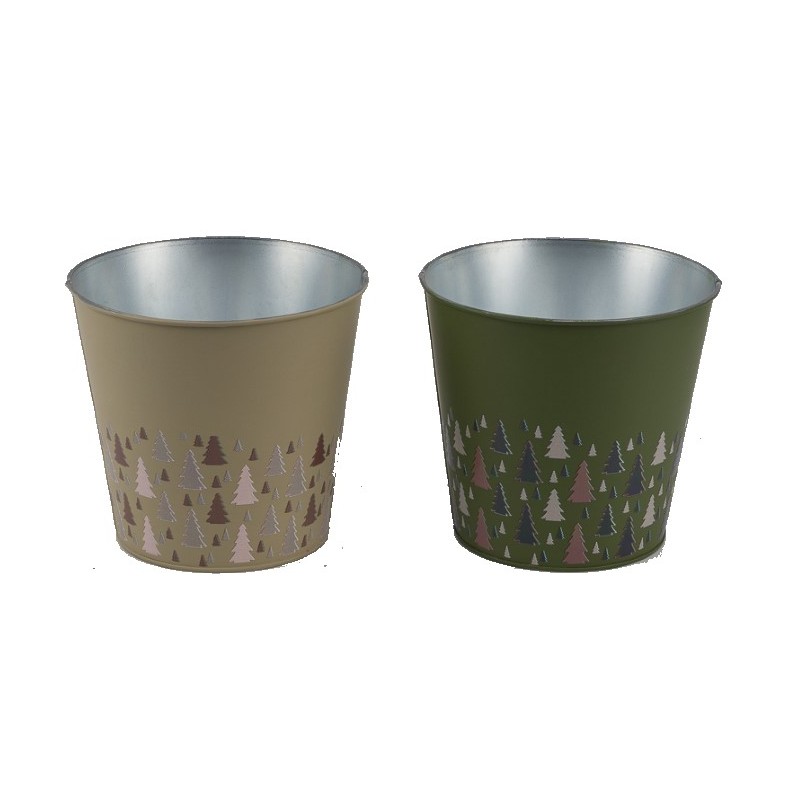ZINC-POT "SAPIN" 2 verts Ø16 les 8P