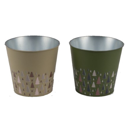 ZINC-POT "SAPIN" 2 verts Ø16 les 8P