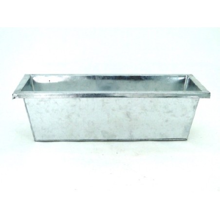 ZINC-JARDINIERE 40X15 H13CM/1P