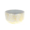COUPE OR & BLANC 025CM H12CM les 2P