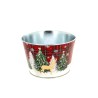 ZINC-COUPE NOEL ECOSSAIS 015.5 H10CM les 12P