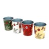 ZINC-POT NOEL "cheval bascule" 08 H08CM les 12P