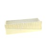JARDINIERE STRIE BLANC & OR 23X9 H06.6CM les 6P