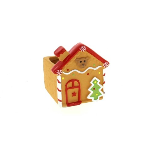 C.POT "MAISON EPICE" 7.5X7CM les 8P