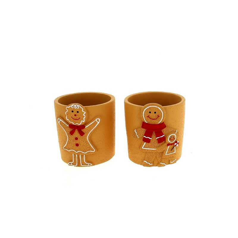 C.POT "ENFANT EPICE" 010.5 H10.5CM les 6P