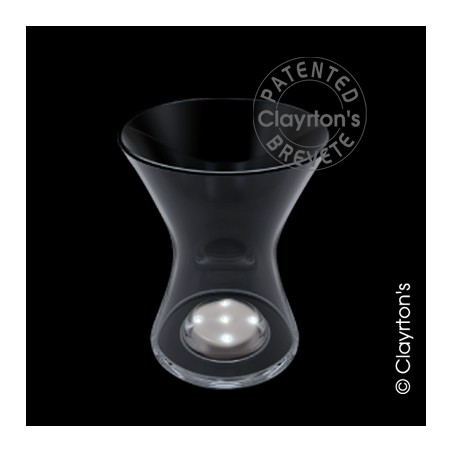 VERRE LUMINEUX TRANSPARENT "diabolo" /1P