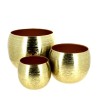 C.POT OR METAL 017 à 030CM  SET 3P
