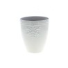 C.POT FLOCON BLANC 013 H14CM les 6P