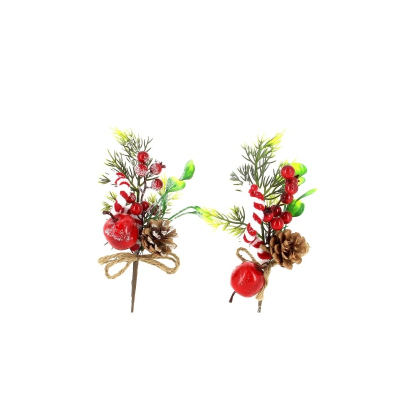 PIQUET DE NOEL & SUCRE D'ORGE les 12P