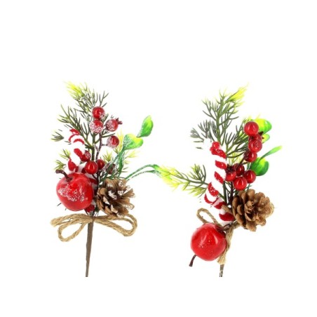 PIQUET DE NOEL & SUCRE D'ORGE les 12P