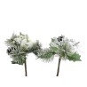 PIQUET DE NOEL POMME ARGENTE  les 12P