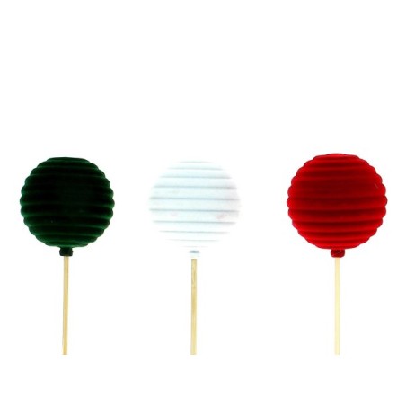 PIQUE BOULE VELOURS 06CM les 12P