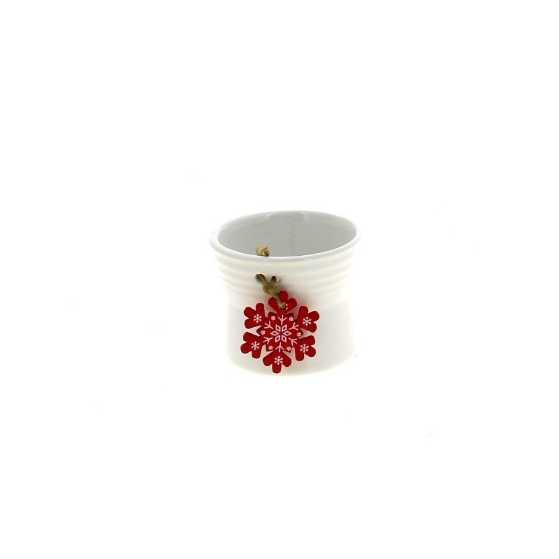 C.POT "FLOCON" 012 H09.6CM les 6P