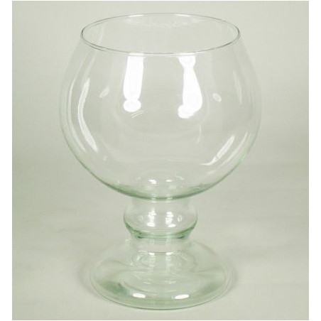 VERRE COGNAC H19CM PIED BOULE /6P