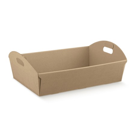 CAISSE CARTON + POIGNEE 43X30 H11CM /1P