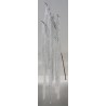 BRANCHE ARTIFICIELLE LAINE BLANCHE 130CM les 2P