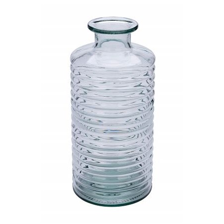 VERRE BOUTEILLE TRANSPARENTE H31CM à la pièce