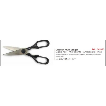 CISEAUX ALTER 21-Microdenté-21CM