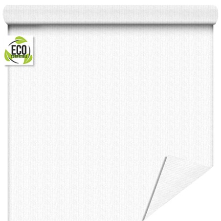 PAPIER KRAFT UNI fond blanc 80CM x120M 60g 