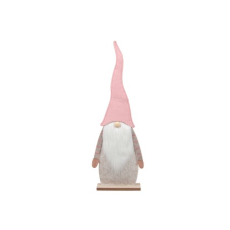 TROLL EN BOIS ROSE H47CM à la pièce