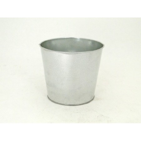 ZINC-SEAU NATUREL 018 H16CM à la pièce