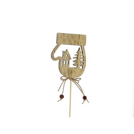 GANT EN BOIS DECOR NOEL PIQUE les 12P