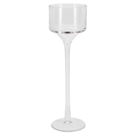 VERRE BOUGEOIR SUR PIED 09 H30CM /1P 